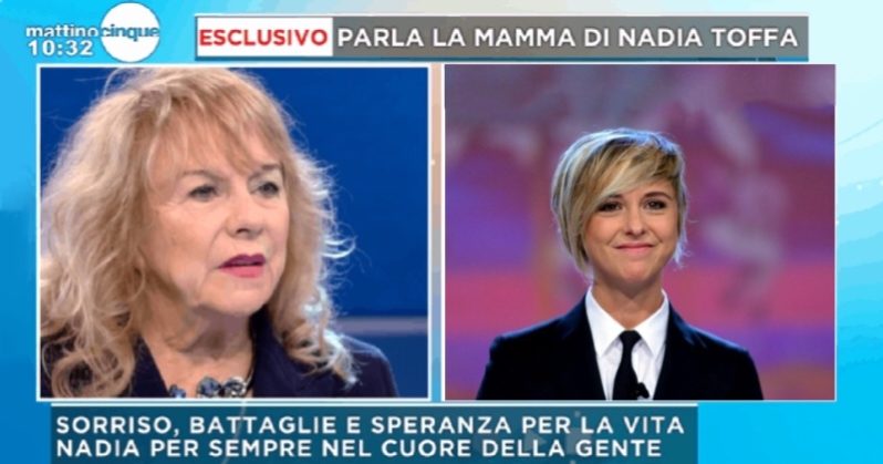 La mamma di Nadia Toffa rivela a sorpresa la seconda malattia della figlia