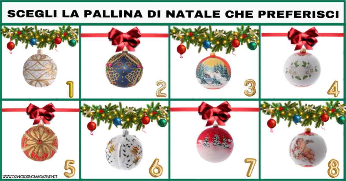 Test di Natale: la pallina che preferisci rivela che tipo di persona sei