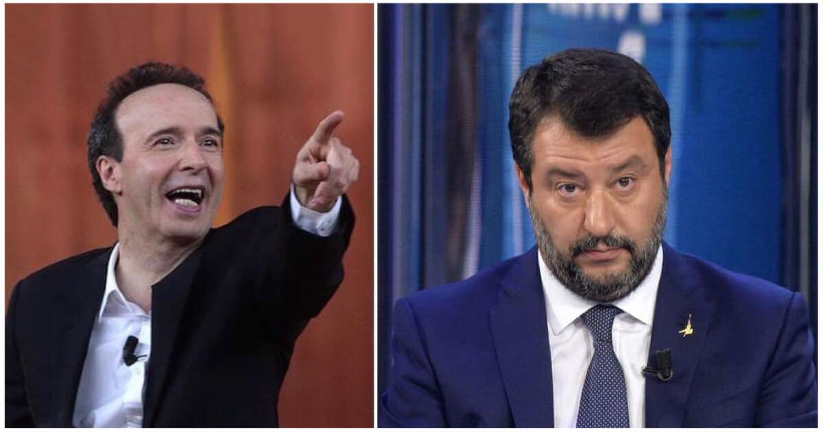 Roberto Benigni provoca Salvini a Sanremo 2020