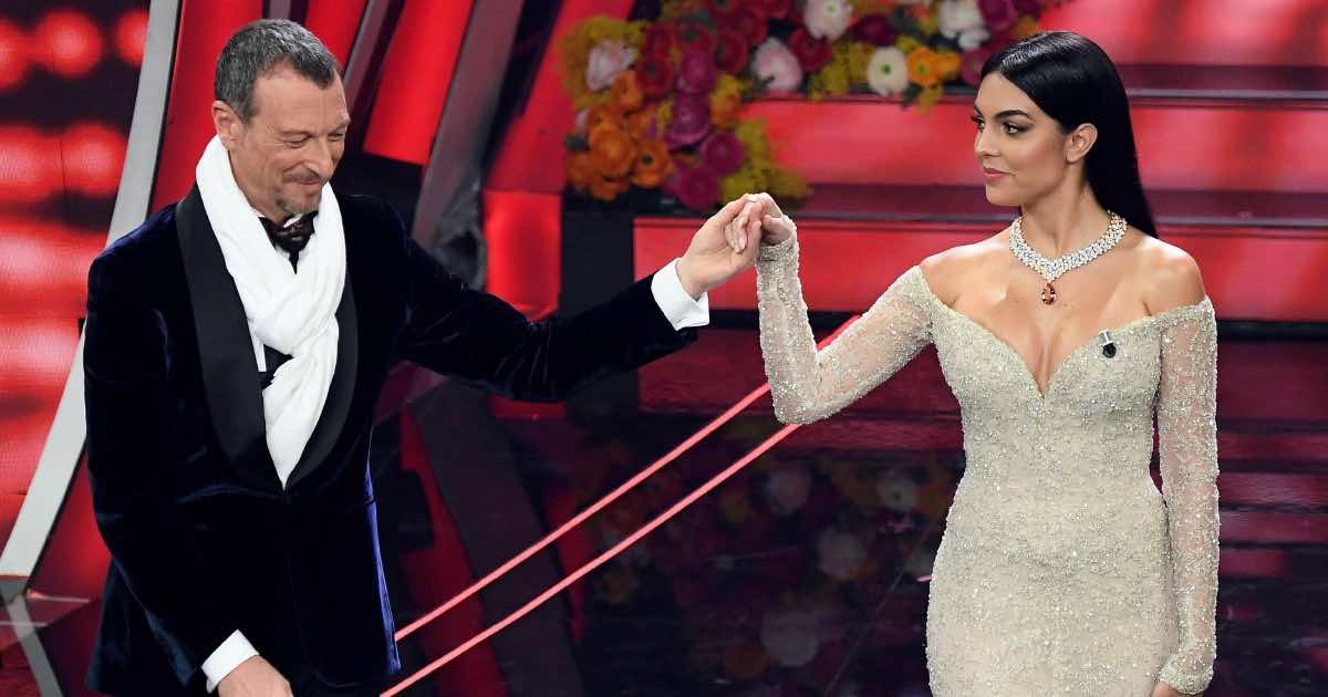 Georgina Rodriguez sanremo devolve cachet