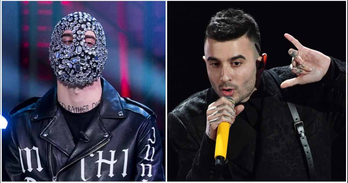 Junior Cally si esibisce senza maschera a Sanremo 2020