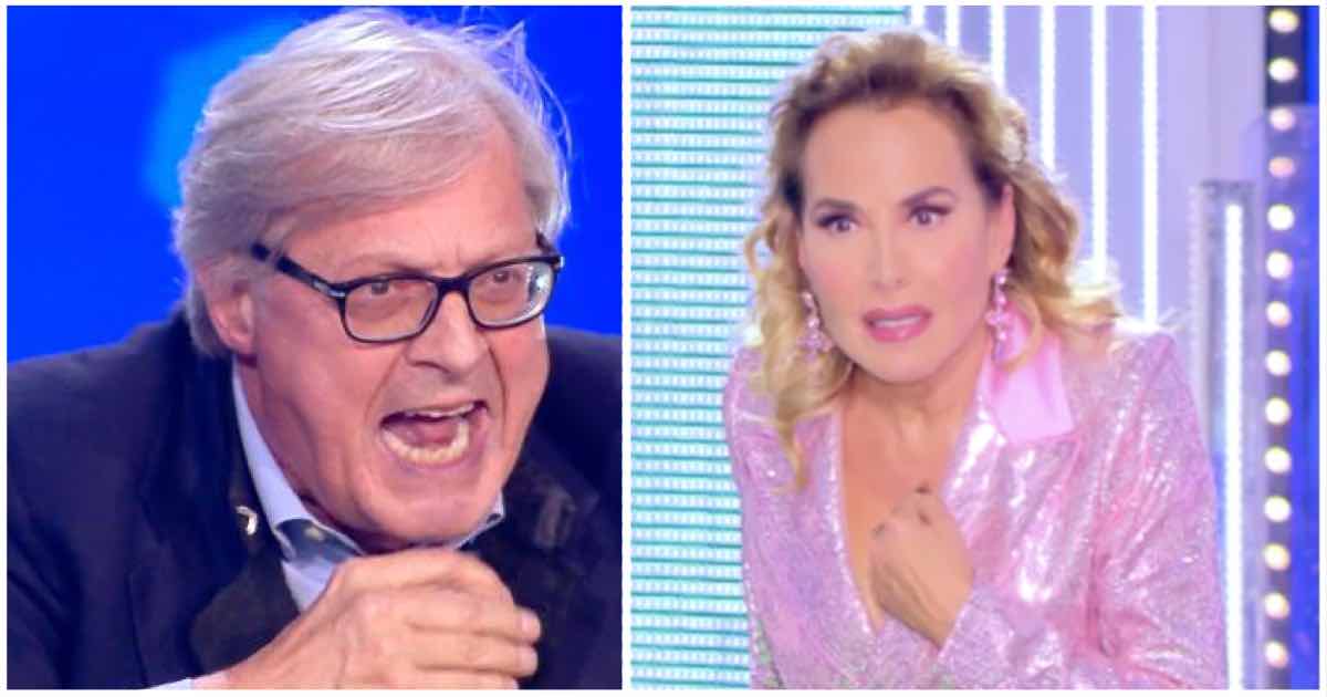 Vittorio Sgarbi insulta Barbara D’Urso