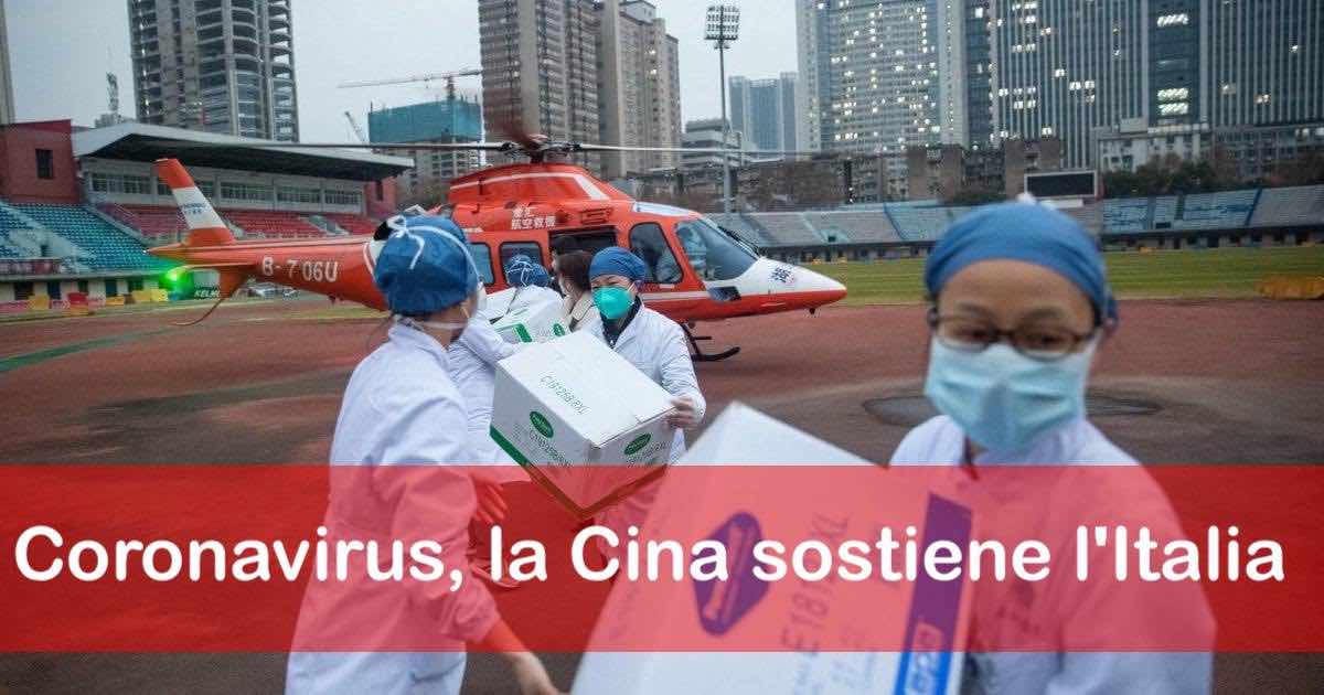 Coronavirus, la Cina sostiene l'Italia