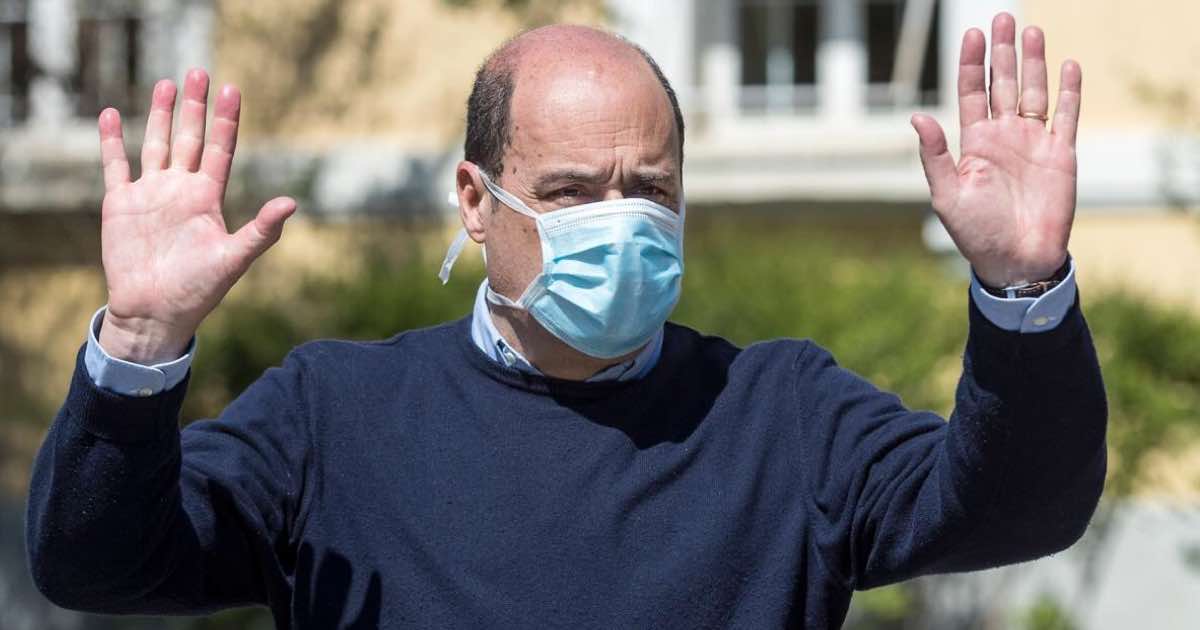 Nicola Zingaretti butti giù la maschera