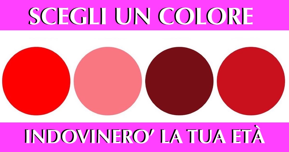 Test psicologico sui colori