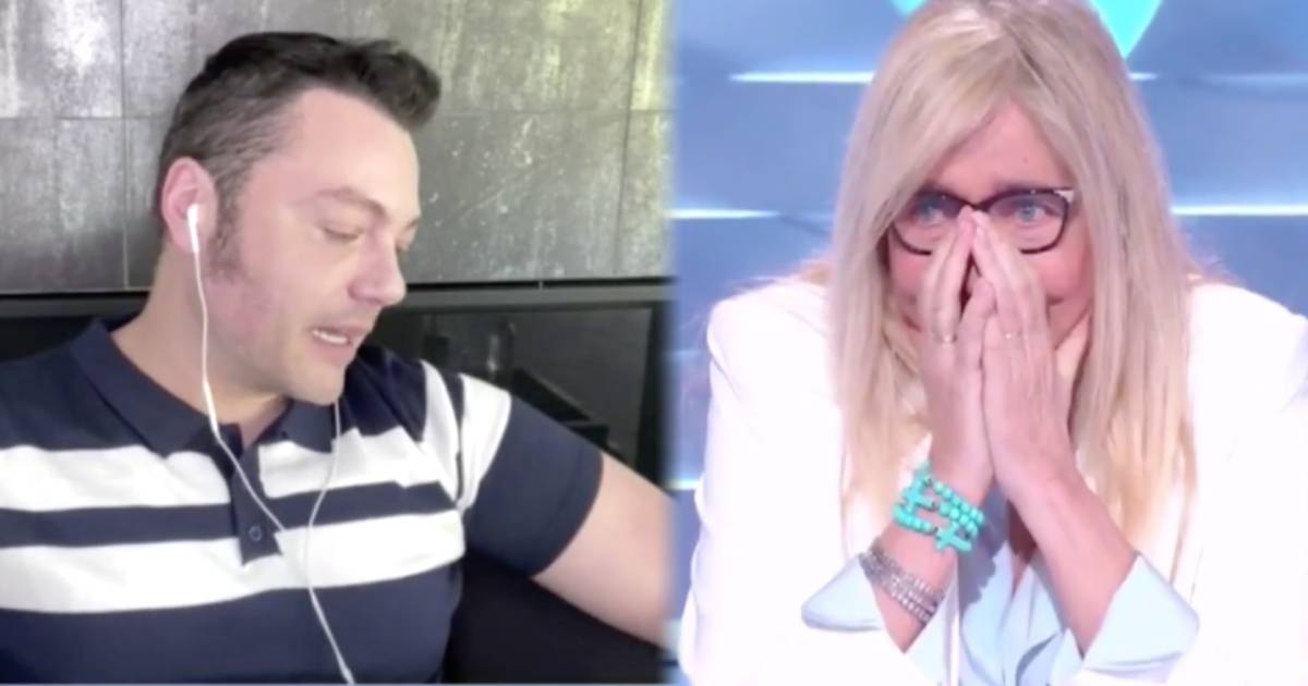 Domenica In, Tiziano Ferro scoppia in lacrime per la nonna