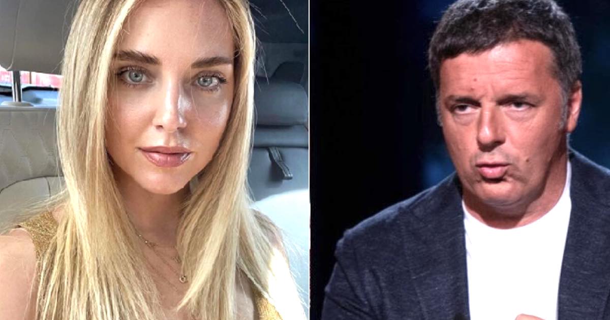 Chiara Ferragni e Matteo Renzi