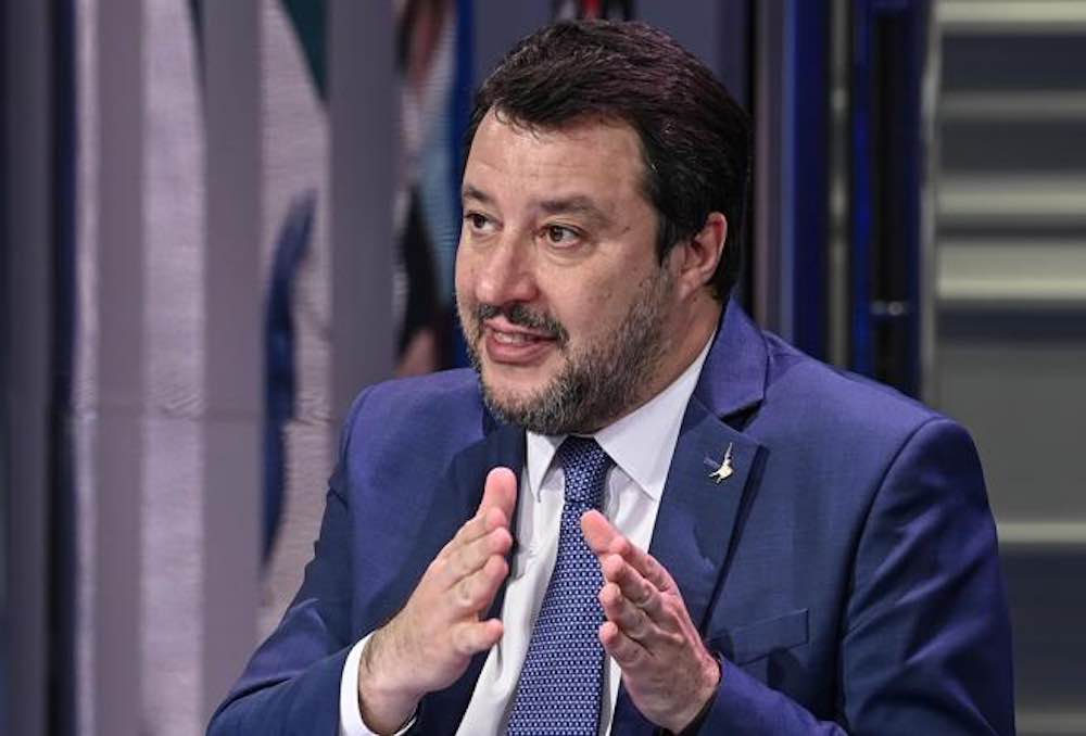 Matteo Salvini annuncio vaccinazione ad agosto