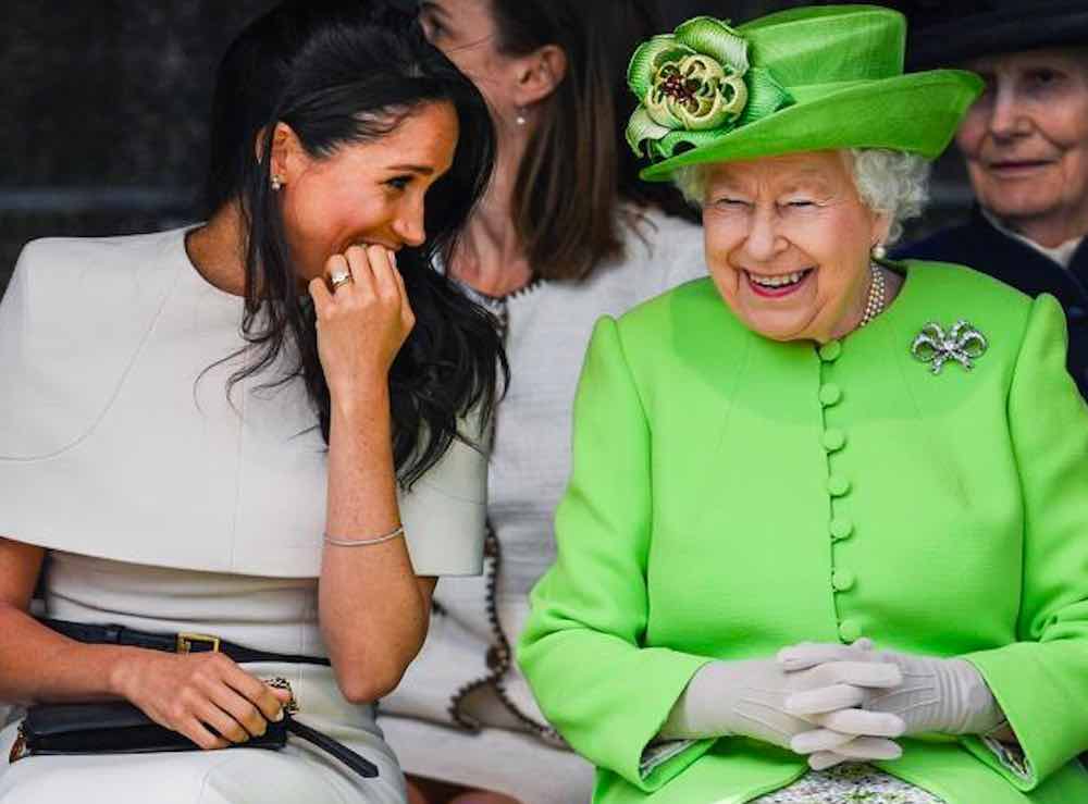 Meghan Markle frase alla regina Elisabetta