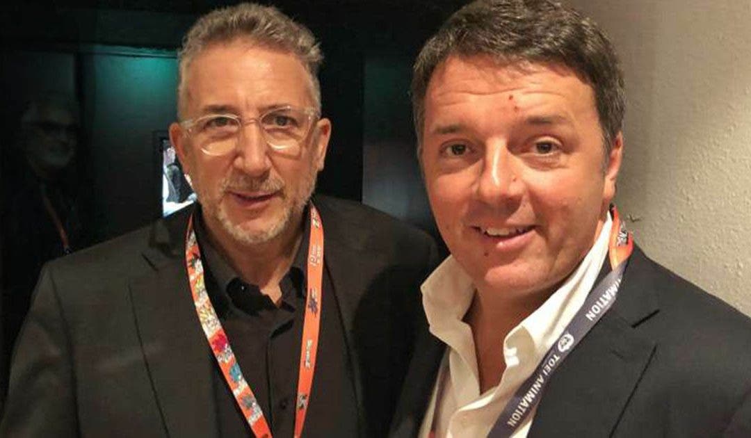 Matteo Renzi e Lucio Presta 