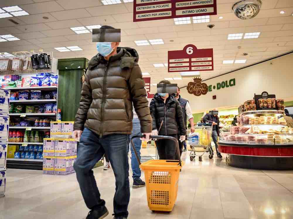 Green pass obbligatorio per supermercato