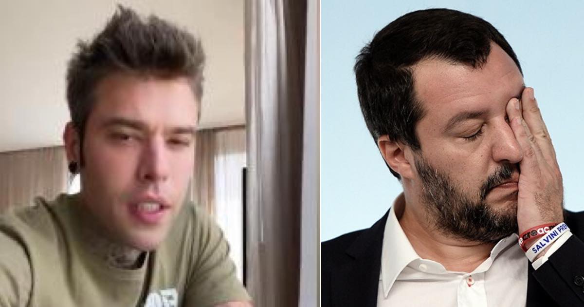 Fedez attacca Salvini