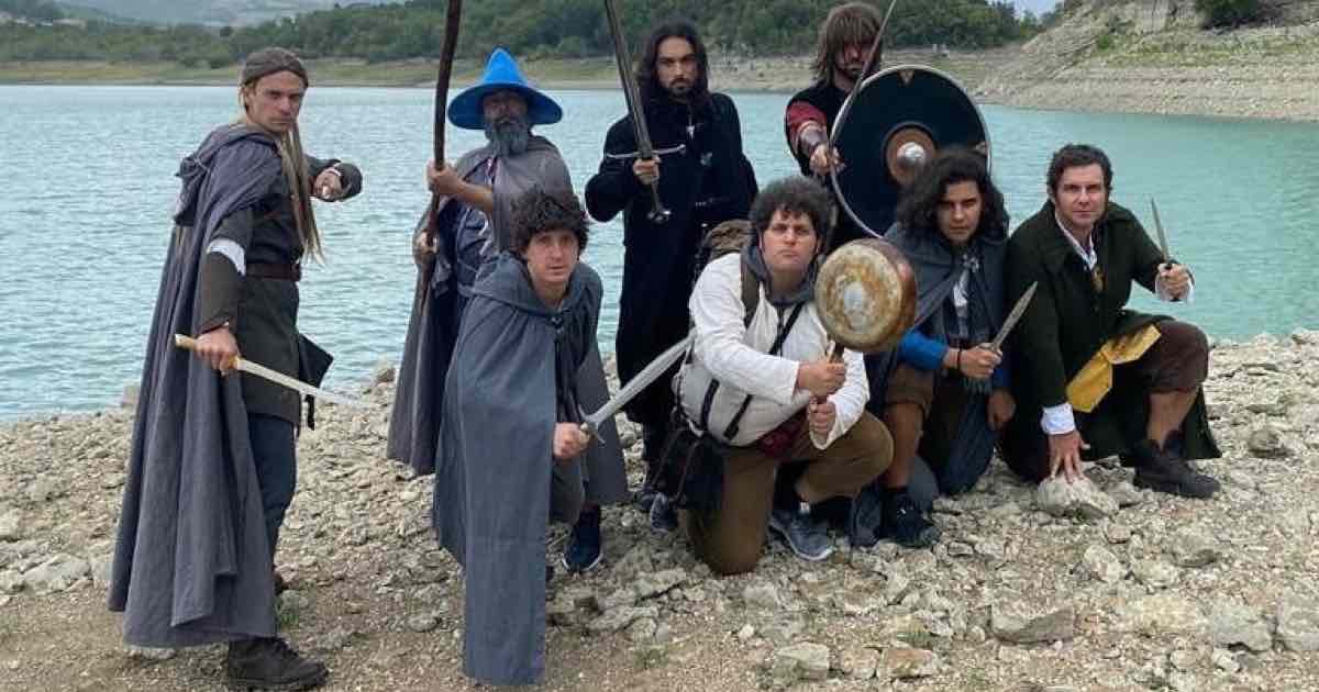 Hobbit italiani arrivati sul Vesuvio