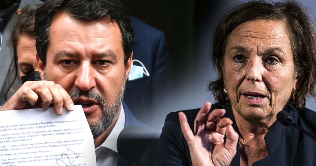 Il nuovo attacco di Matteo Salvini contro il ministro Luciana Lamorgese