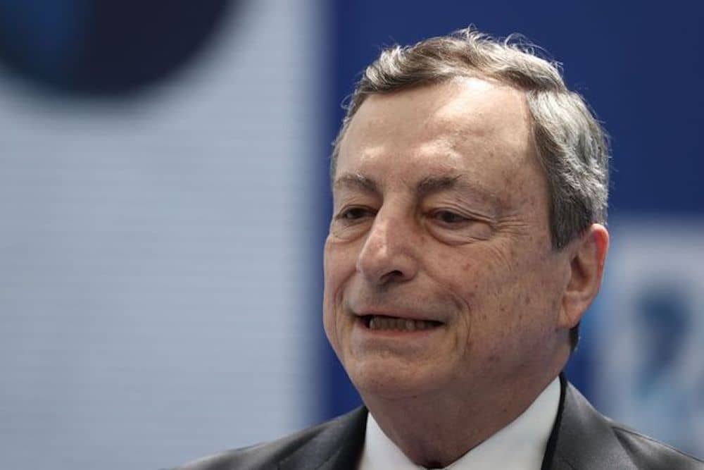 Mario Draghi- le sue previsioni rassicuranti