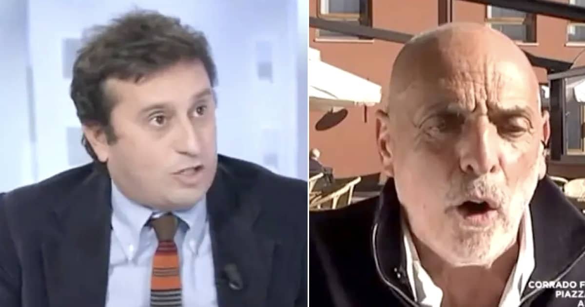 David Parenzo contro Paolo Brosio