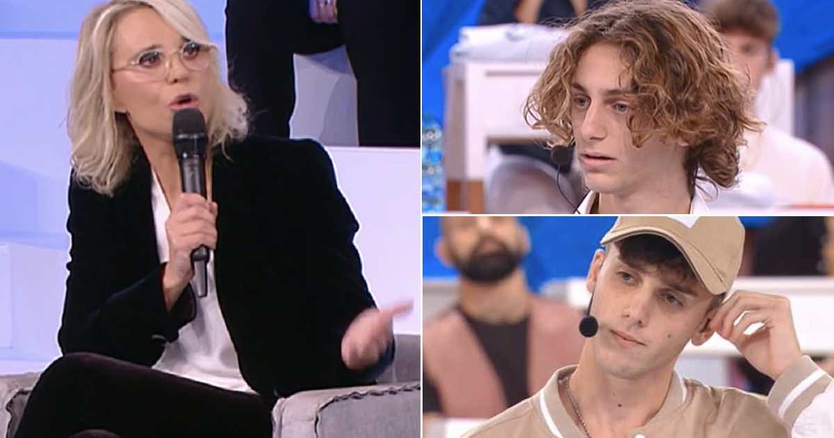 La ramanzina di Maria De Filippi a LDA ed Albe