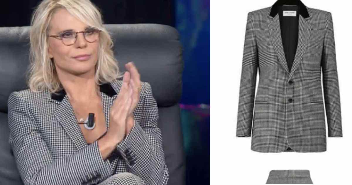 Maria De Filippi il suo tailleur