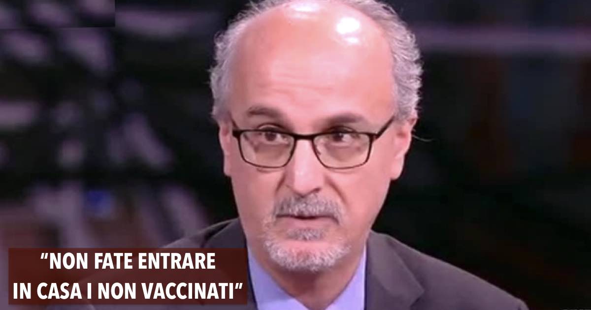 Non fate entrare in casa i non vaccinatia