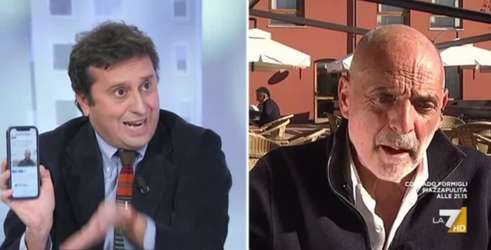 Parenzo contro Paolo Brosio