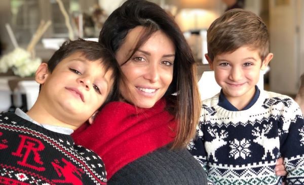 Alessandra Pirelli e figli