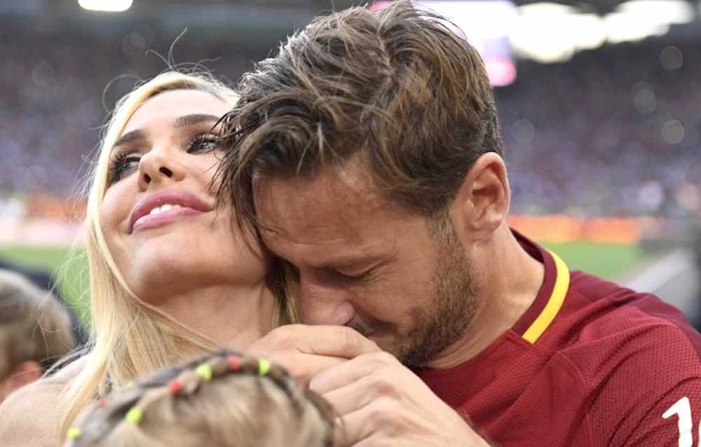 Francesco Totti e Ilary Blasi confessione