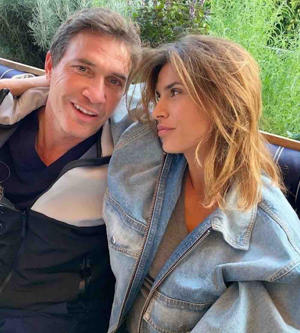 Elisabetta Canalis e suo marito Brian Perri