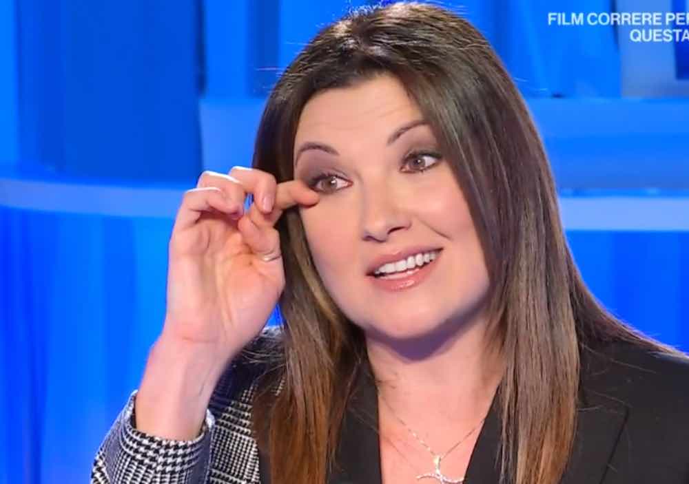 Giovanna Civitillo in lacrime