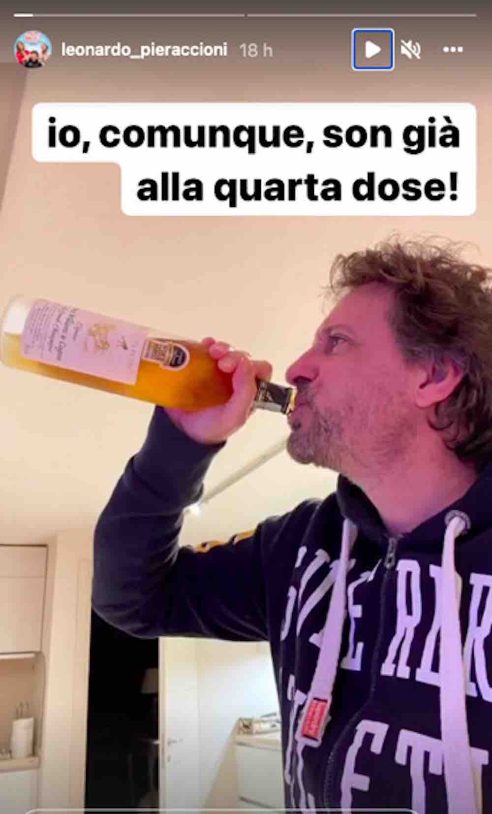 Leonardo Pieraccioni quarta dose