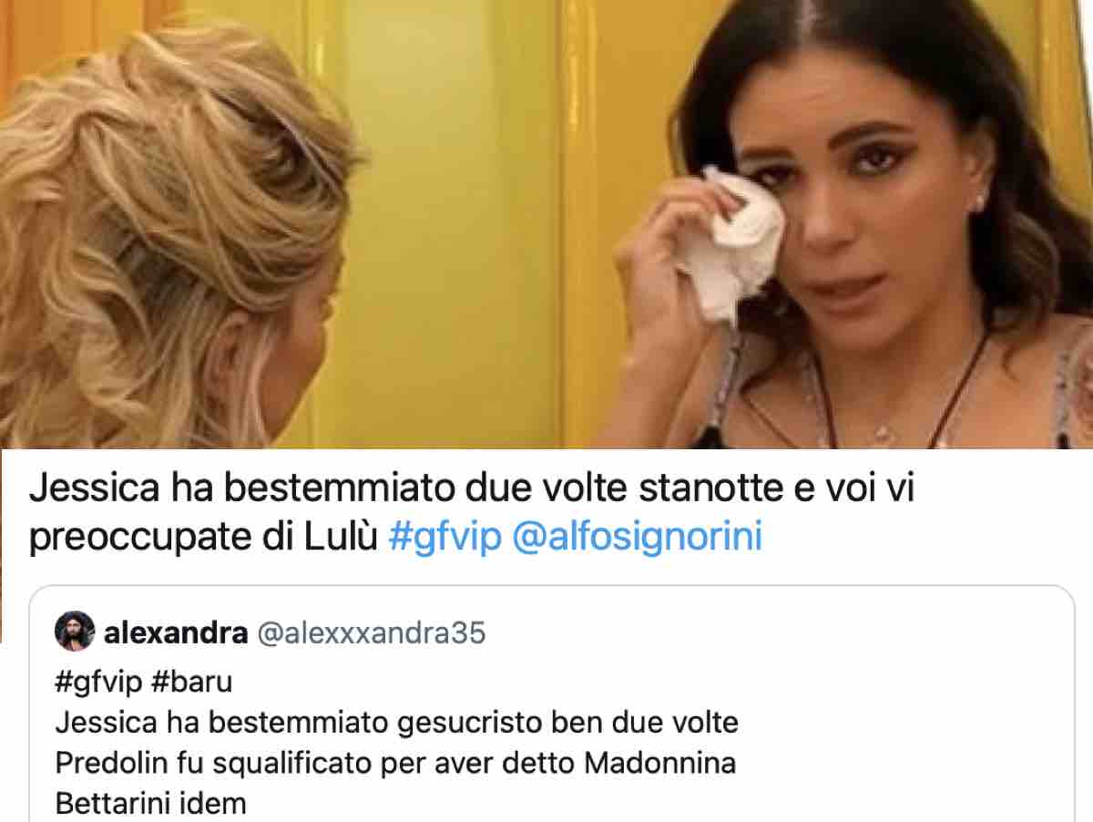 Jessica Selasse perde il controllo