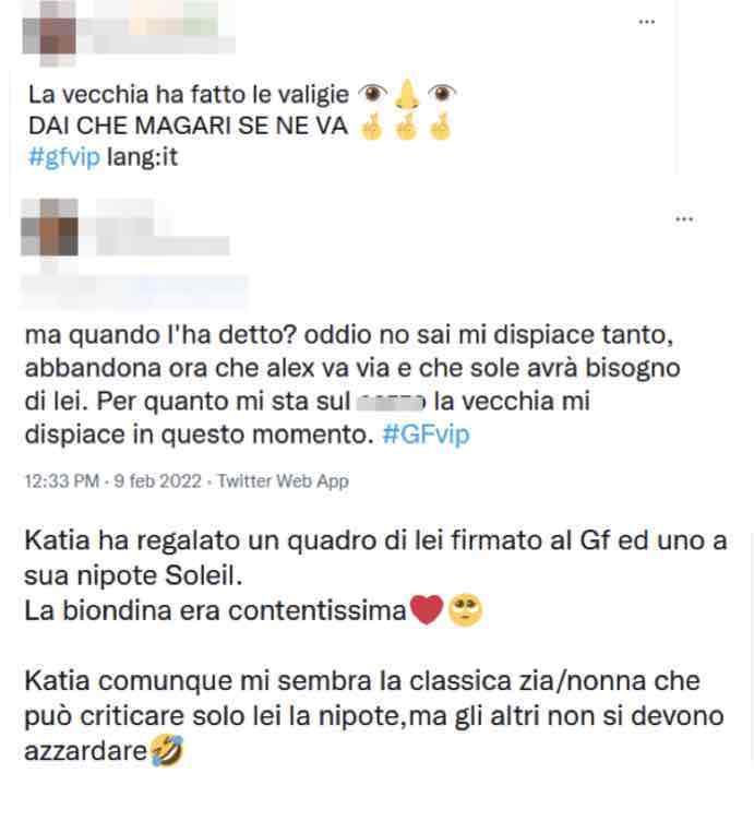 Katia Ricciarelli prepara valigie