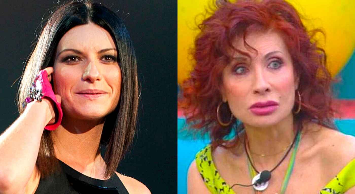 Laura Pausini Alda D'Eusanio