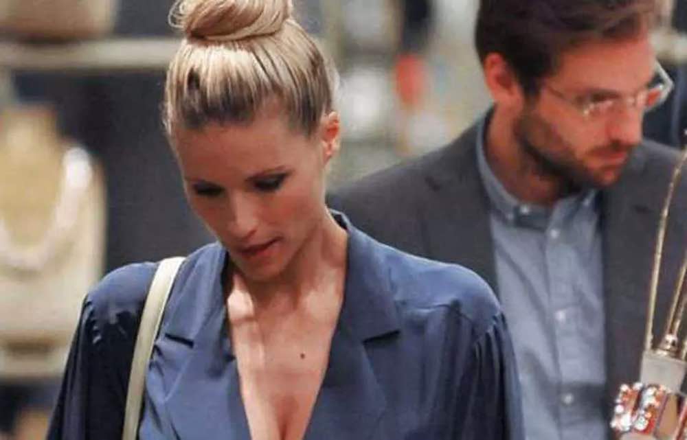 Michelle Hunziker somma Tomaso Trussard