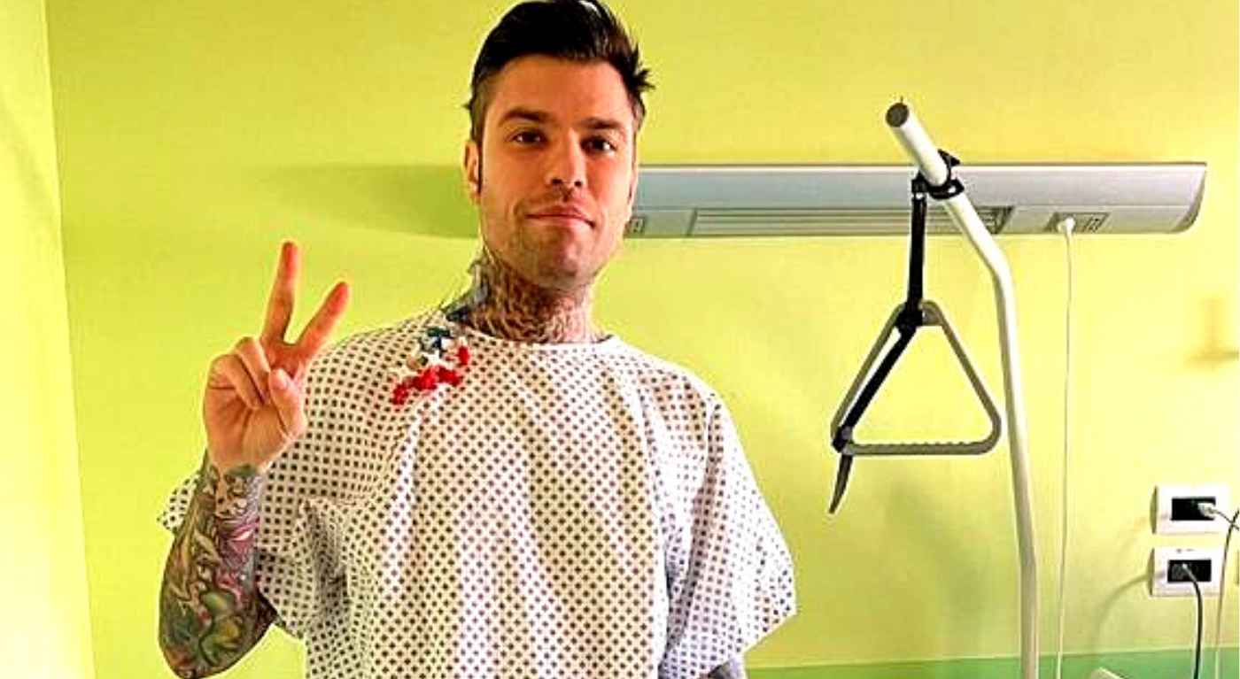 Fedez in ospedale
