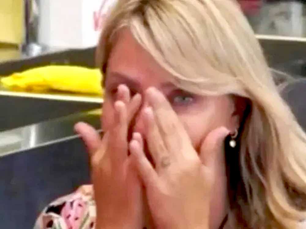 Manila Nazzaro lacrime