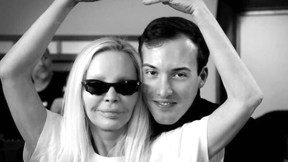 Patty Pravo e Simone Folco