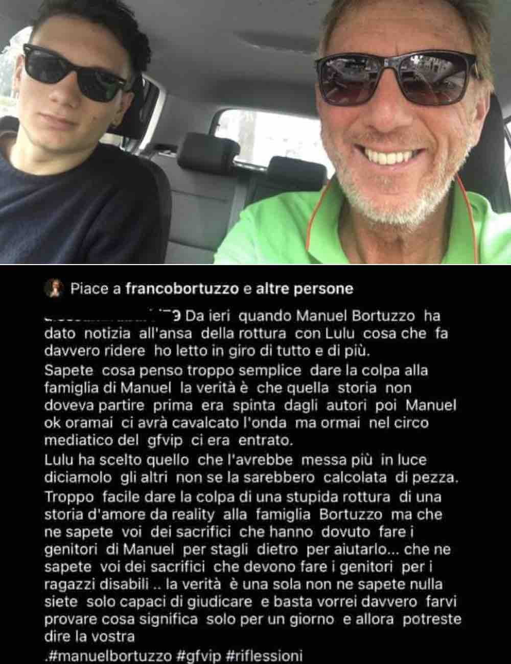 Lulu e Manuel Bortuzzo amore finito