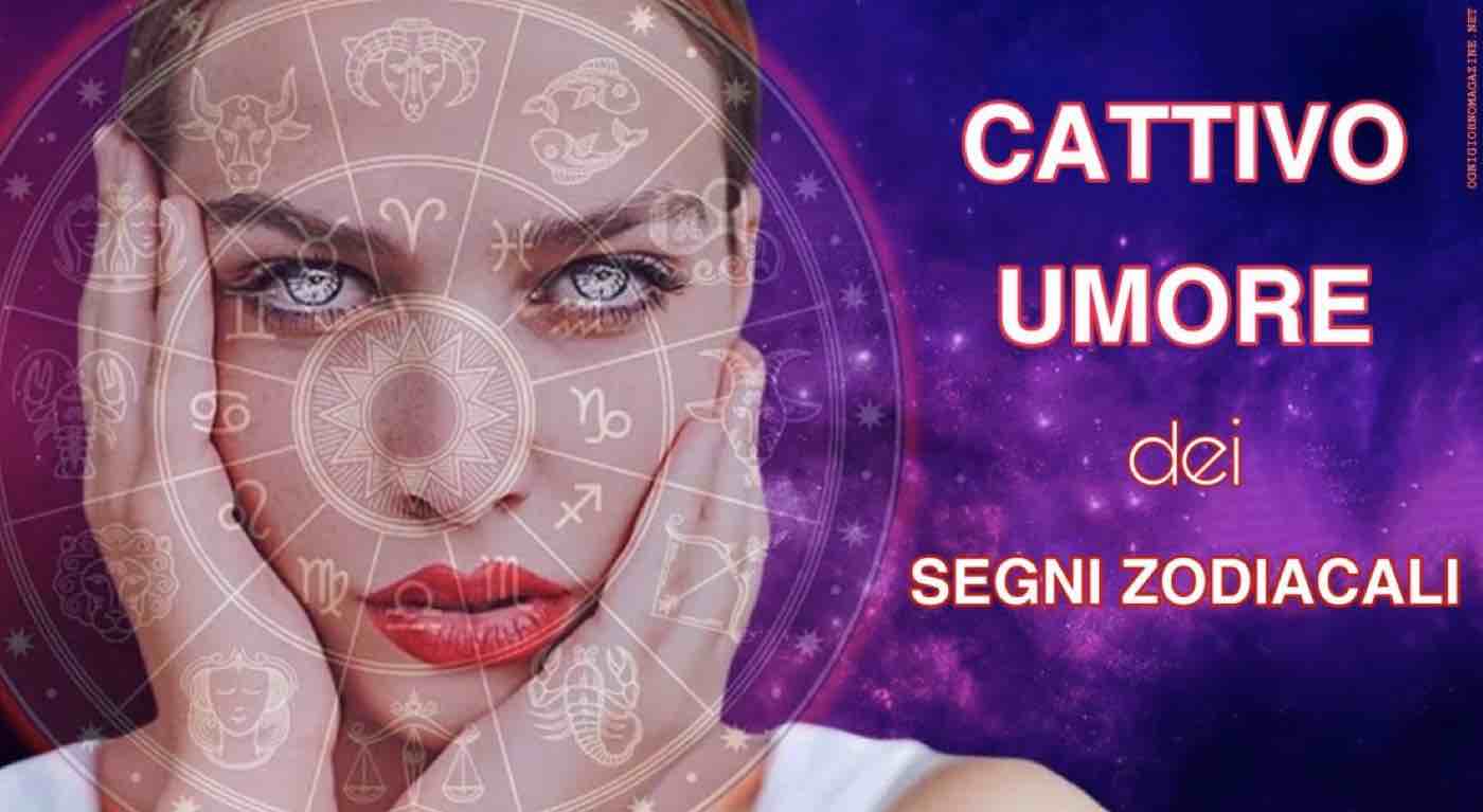 cattivo umore dei segni zodiacali