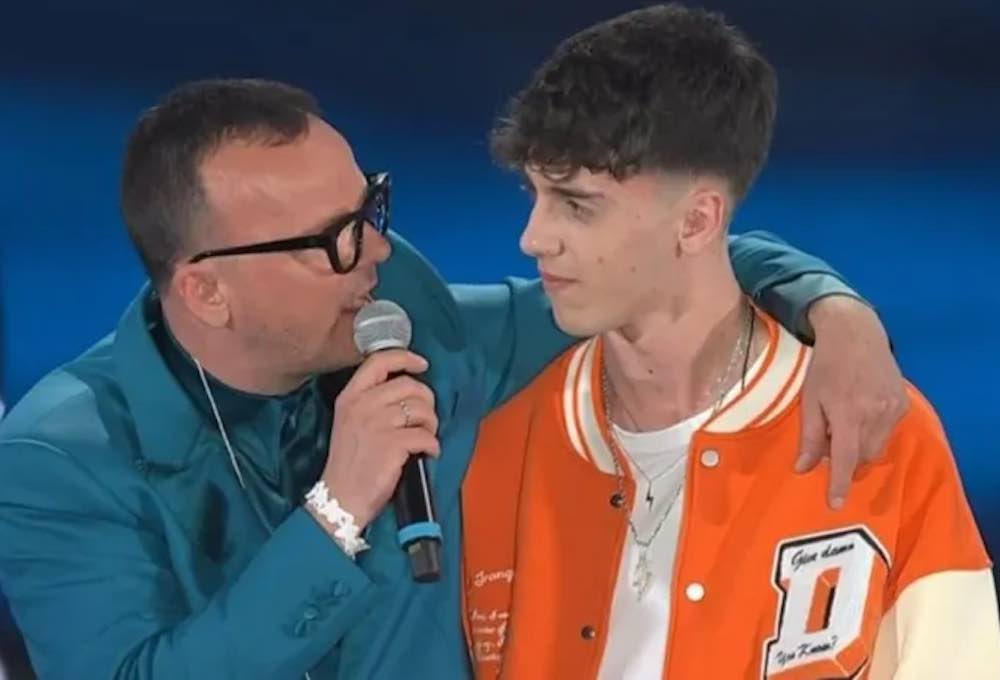 Gigi D'Alessio lacrime figlio LDA