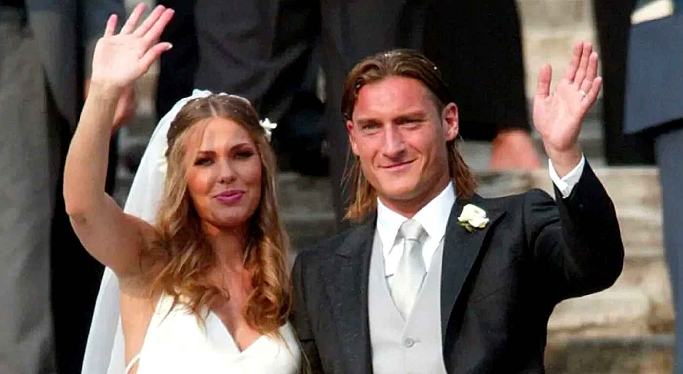 Francesco Totti e Ilary Blasi