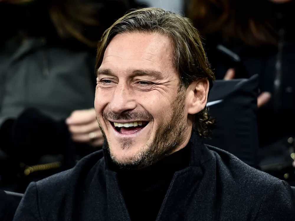 Francesco Totti ritrova sorriso