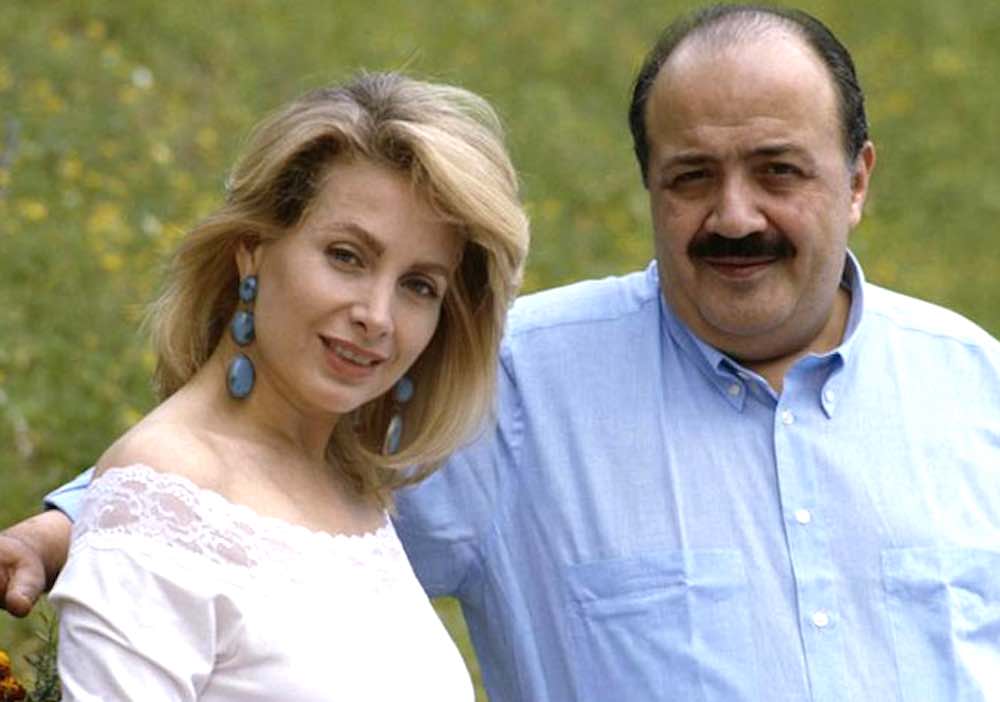 Marta Flavi e Maurizio Costanzo