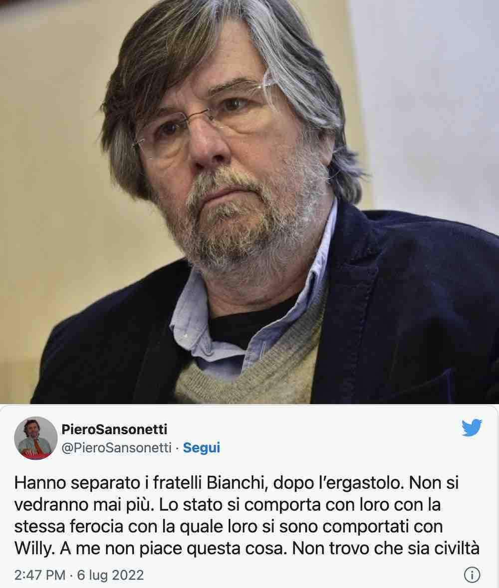 Sansonetti polemica