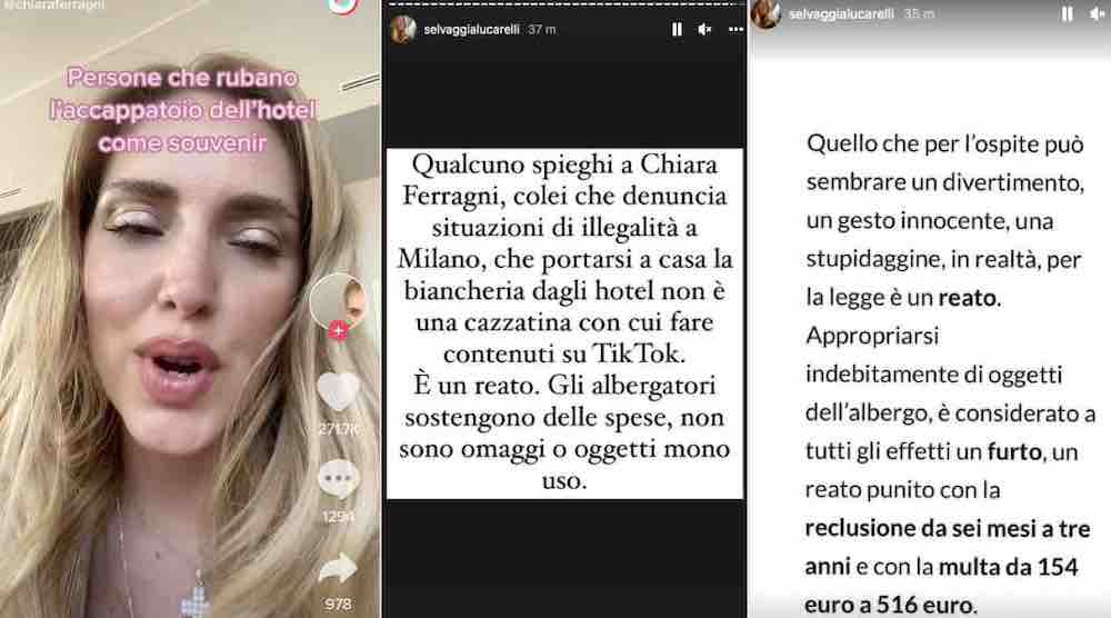 Selvaggia Lucarelli contro Chiara Ferragni