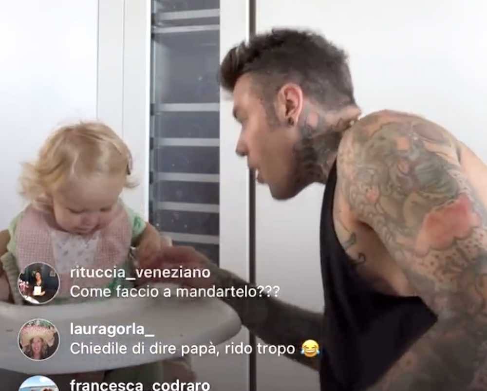 Vittoria la gioia di Fedez