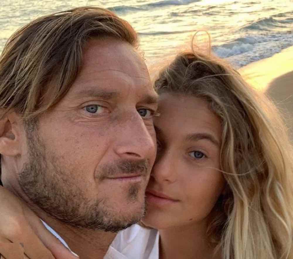 Francesco Totti e Ilary Blasi figlia Chanel