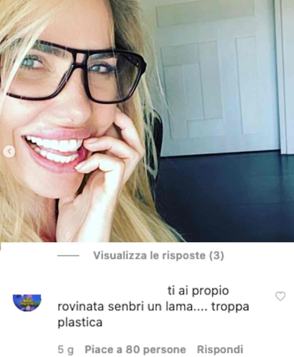 Ilary Blasi Tutta plastica