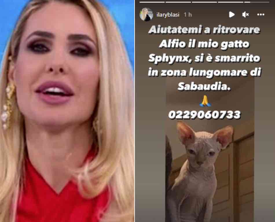 Ilary Blasi appello dalla Croazia