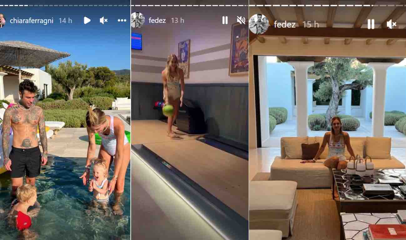 La villa di Fedez e Chiara Ferragni