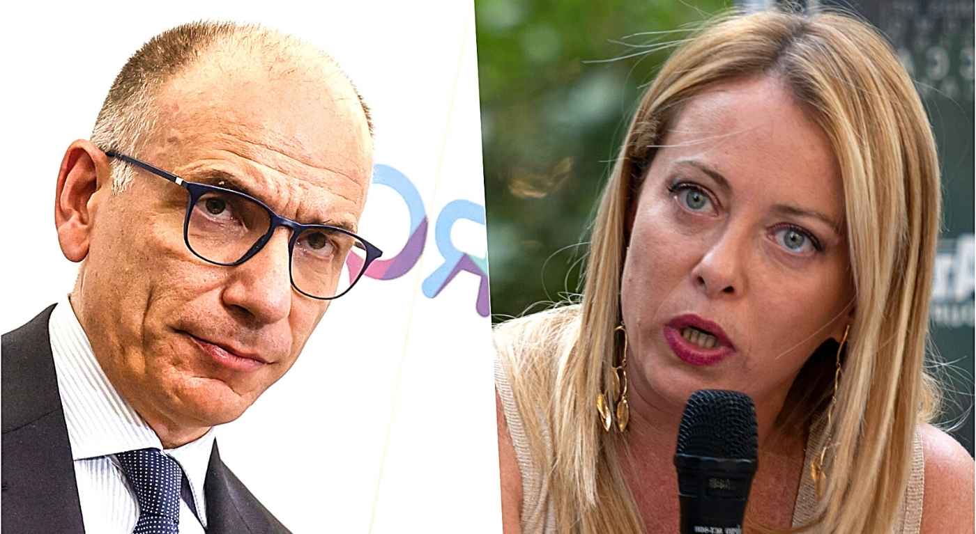 Letta e Meloni